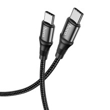 USB C laidas į USB C Hoco PD 5A 100W 1 m X50 juodas
