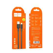 Cable USB A to USB C Hoco 3A 1 m X69 black white