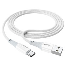 Cable USB A to USB C Hoco 3A 1 m X70 white