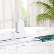 USB A į USB C laidas Hoco 3A 1 m X70 baltas USB A į USB C laidas Hoco 3A 1 m X70 baltas