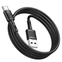 Cable USB A to USB C Hoco 3A 1 m X83 black