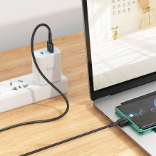 USB A į USB C laidas Hoco 3A 1 m X83 juodas USB A į USB C laidas Hoco 3A 1 m X83 juodas