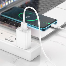 USB A į USB C laidas Hoco 3A 1 m X88 baltas