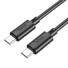 USB-C laidas į USB-C Hoco 3A 60W 1 m X88 juodas USB-C laidas į USB-C Hoco 3A 60W 1 m X88 juodas