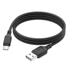 USB A į USB C laidas Hoco 3A 1 m X90 juodas