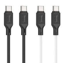 USB A į USB C laidas Hoco 3A 1 m X90 baltas
