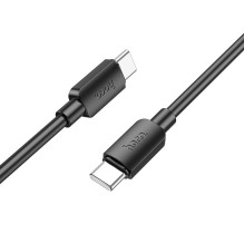 Cable USB C to USB C Hoco 3A 60W 1 m X96 black
