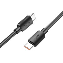 Cable USB C to USB C Hoco PD 6A 100W 1 m X96 black