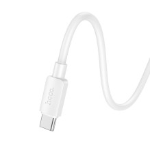 USB C laidas į USB C Hoco PD 6A 100W 1 m X96 baltas