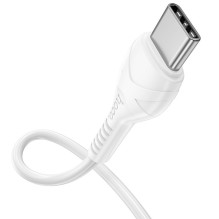 Cable USB C to USB C Hoco PD 60W 1 m X37 white