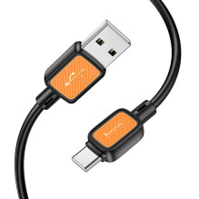 Cable USB A to USB C Hoco 3A 1 m X108 black