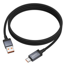 USB A į USB C laidas Hoco 5A su ekranu 1 m X118 juodas USB A į USB C laidas Hoco 5A su ekranu 1 m X118 juodas