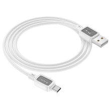 Cable USB A to Micro USB Hoco 2,4A 1 m X108 white Cable USB A to Micro USB Hoco 2,4A 1 m X108 white