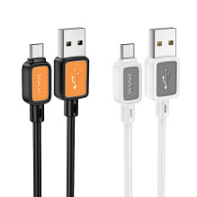 Cable USB A to Micro USB Hoco 2,4A 1 m X108 white Cable USB A to Micro USB Hoco 2,4A 1 m X108 white