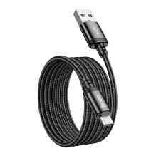 Cable USB A to Micro USB Hoco 2,4A 2 m X89 black