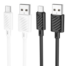Cable USB A to Micro USB Hoco 2,4A 2 m X88 white