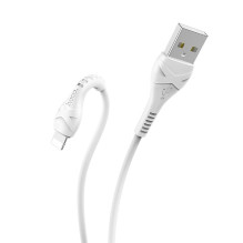 Cable USB A to Lightning Hoco 1 m X37 white Cable USB A to Lightning Hoco 1 m X37 white