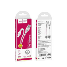 Cable USB A to Lightning Hoco 1 m X37 white Cable USB A to Lightning Hoco 1 m X37 white