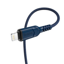HOCO laidas USB A į Lightning 2,4A X59 1 m mėlynas