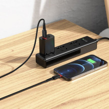 HOCO laidas USB A į Lightning 2,4A X59 1 m mėlynas