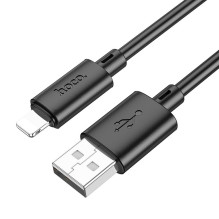 USB A tipo į „Lightning“ tipo laidas Hoco 2,4A, 1 m, X88, juodas