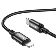 Cable USB C to Lightning Hoco PD 20W 1 m X89 black