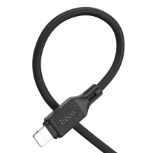 Cable USB A to Lightning Hoco 2,4A 1 m X90 black Cable USB A to Lightning Hoco 2,4A 1 m X90 black