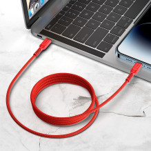 Cable USB C to Lightning Hoco PD 3A 20W 1 m X59 black