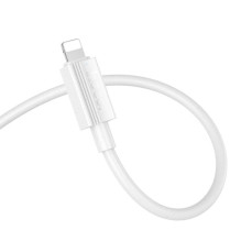 USB C - Lightning kabelis Hoco PD 27W 1 m X107 baltas USB C - Lightning kabelis Hoco PD 27W 1 m X107 baltas