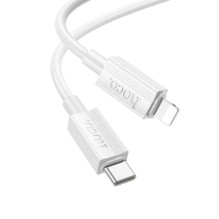Cable USB C to Lightning Hoco PD 27W 1 m X107 white Cable USB C to Lightning Hoco PD 27W 1 m X107 white