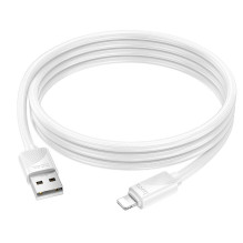 Cable USB A to Lightning Hoco 2,4A 1 m X114 white Cable USB A to Lightning Hoco 2,4A 1 m X114 white