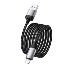 Cable USB A to Lightning Hoco 2,4A 1 m X117 black Cable USB A to Lightning Hoco 2,4A 1 m X117 black