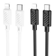 Cable USB C to Lightning Hoco PD 27W 2 m X88 white