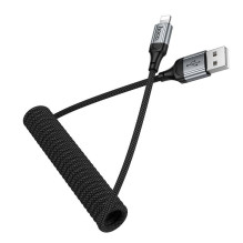 Cable USB C to Lightning Hoco PD 27W 1,5 m X121 black Cable USB C to Lightning Hoco PD 27W 1,5 m X121 black