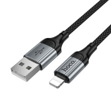 Cable USB C to Lightning Hoco PD 27W 1,5 m X121 black Cable USB C to Lightning Hoco PD 27W 1,5 m X121 black