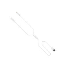 USB A tipo į „Lightning“ tipo laidas Hoco 2,1A, 2 m x 1, baltas USB A tipo į „Lightning“ tipo laidas Hoco 2,1A, 2 m x 1, baltas