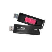 ADATA SC610 USB atmintinė, 1 TB, USB A tipo, 3.2 Gen 2 (3.1 Gen 2), juoda