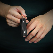 ADATA SC610 USB atmintinė, 1 TB, USB A tipo, 3.2 Gen 2 (3.1 Gen 2), juoda