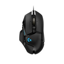 „Logitech G G502 HERO“ didelio našumo žaidimų pelė „Logitech G G502 HERO“ didelio našumo žaidimų pelė