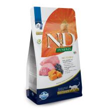FARMINA ND Pumpkin Cat Lamb and Blueberry Neutered Adult - sausas kačių ėdalas - 1,5 kg FARMINA ND Pumpkin Cat Lamb and Blueberry Neutered Adult - sausas kačių ėdalas - 1,5 kg