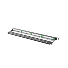 Lanberg PPU5-0024-B patch panel 0.5U Lanberg PPU5-0024-B patch panel 0.5U