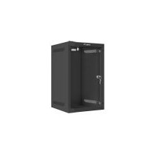 Lanberg sieninė spintelė 10' 9U (280x310, juoda) Lanberg sieninė spintelė 10' 9U (280x310, juoda)