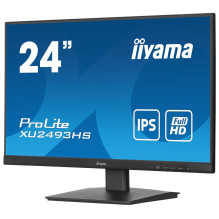 iiyama ProLite XU2493HS-B6 computer monitor 60.5 cm (23.8") 1920 x 1080 pixels Full HD LED Black