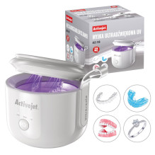 Activejet USB rechargeable UV ultrasonic cleaner AUC-198 white Activejet USB rechargeable UV ultrasonic cleaner AUC-198 white