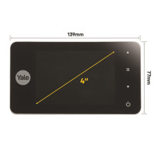 Yale 45-4500-1440-00-6011 digital door viewer Yale 45-4500-1440-00-6011 digital door viewer