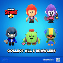 BRAWL STARS S1 VEIKSMO FIGŪRĖLĖS 11 cm - COLT