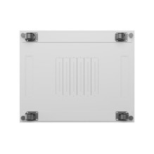Free-standing rack cabinet 19" 15U 800x1000 grey perforated door LCD Lanberg (flat pack)