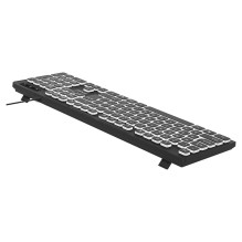 Savio KB-04 klaviatūra namams / biurui, USB, QWERTY, JK, tarptautinė, juoda