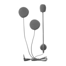 Motorcycle helmet headset with 3.5 mm plug for V6pro+ EJEAS HIFI-M intercom