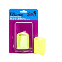 Neonowozielone etui silikonowe na kluczyk Opel - EPKC80